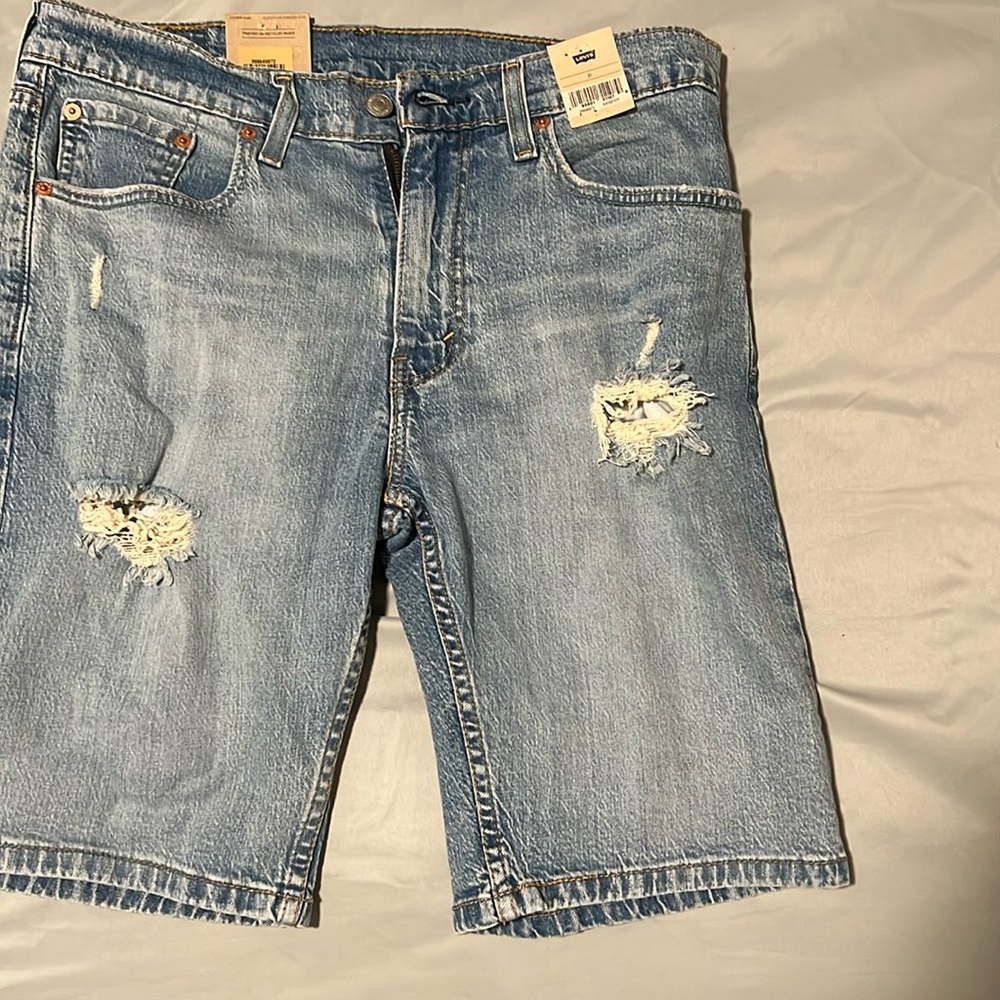 Levi denim shorts
